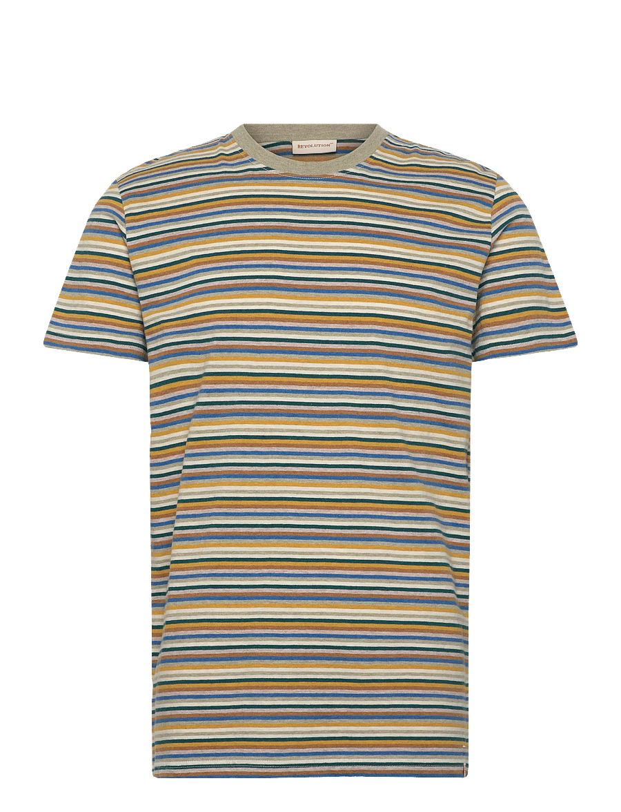 Revolution - Regular T-shirt - kortærmede t-shirts - multi - 0
