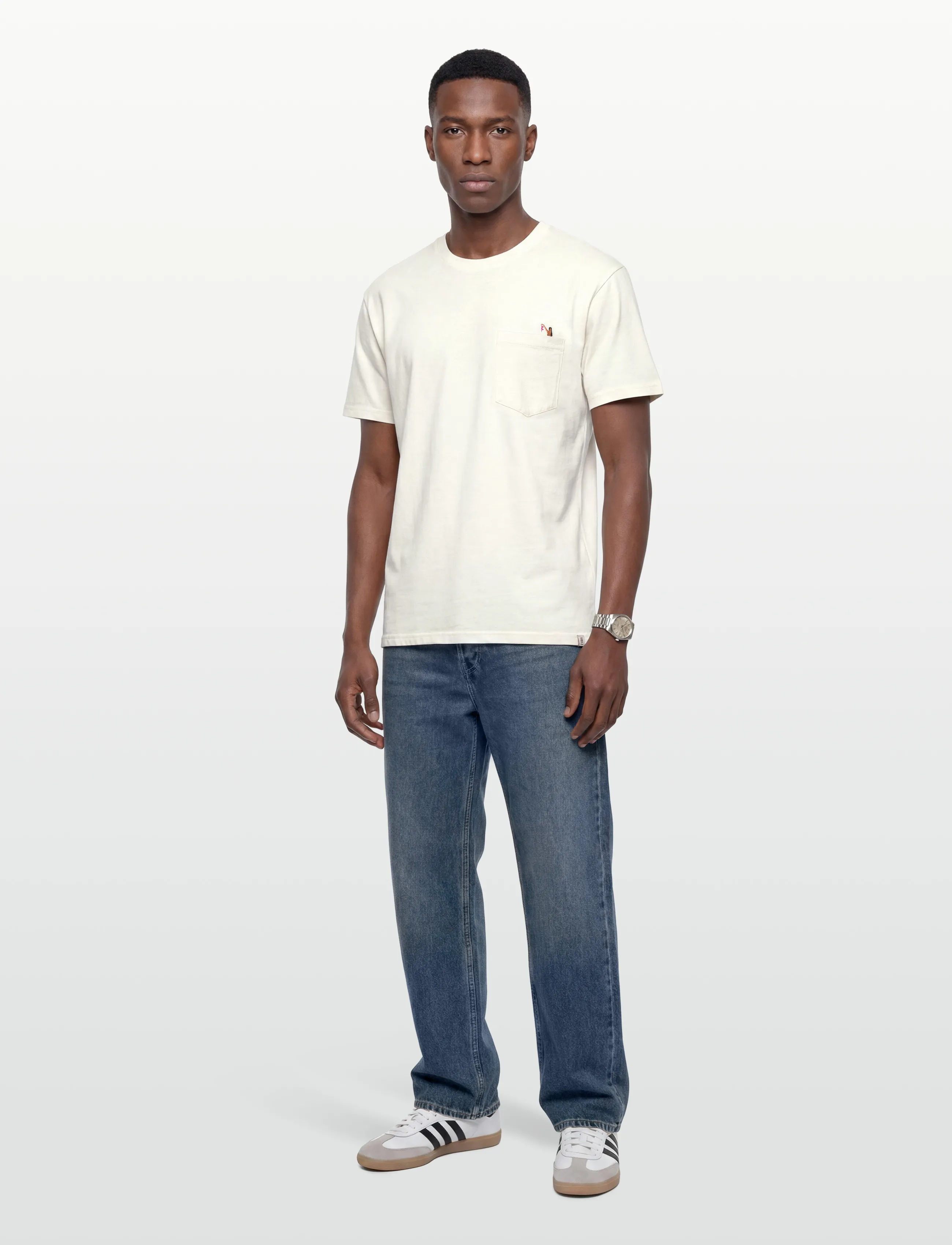 Revolution Application T-Shirt, S, Cream, T-Shirts > Kortærmede, Herre