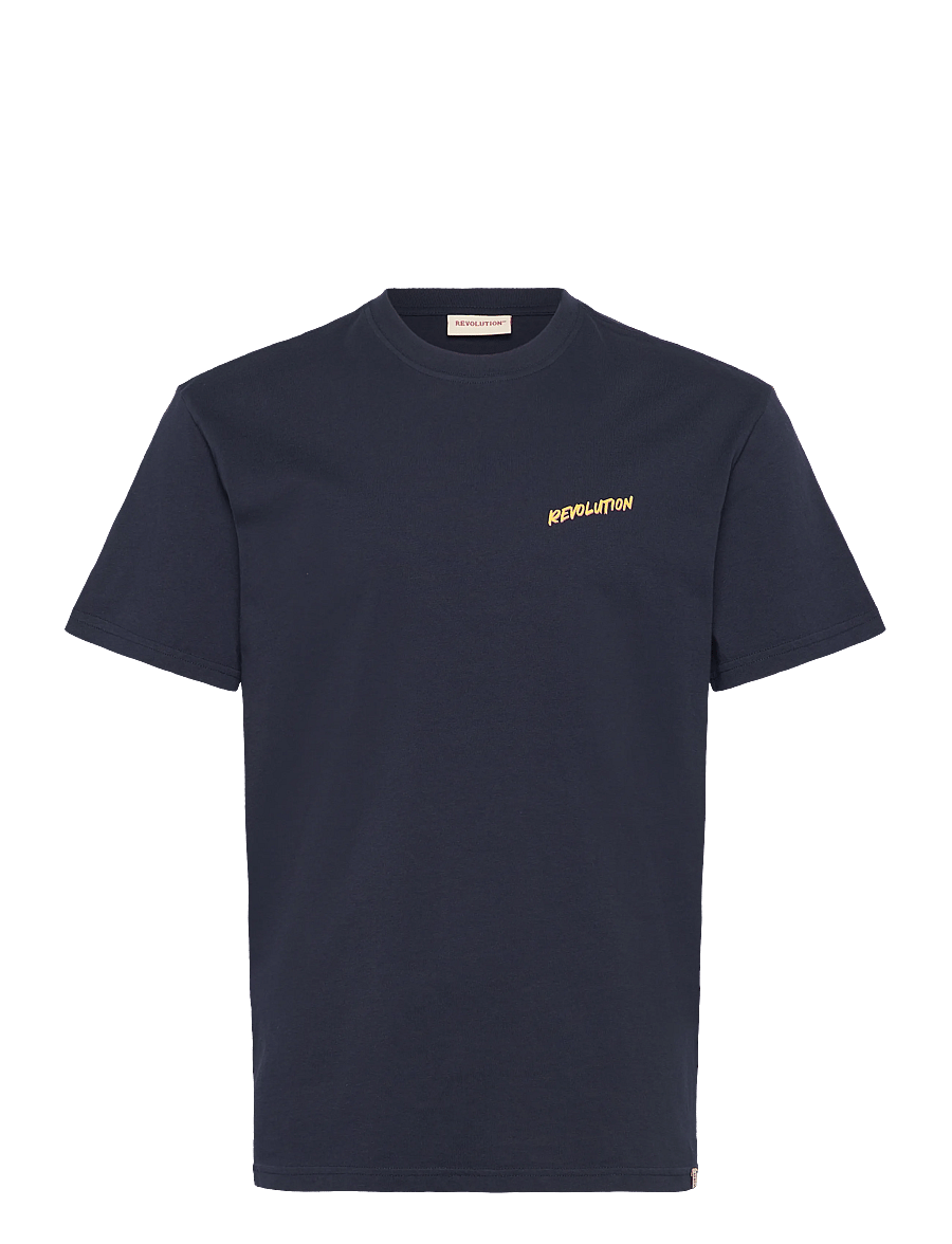 Revolution - Printed T-shirt - kurzärmelig - navy - 1