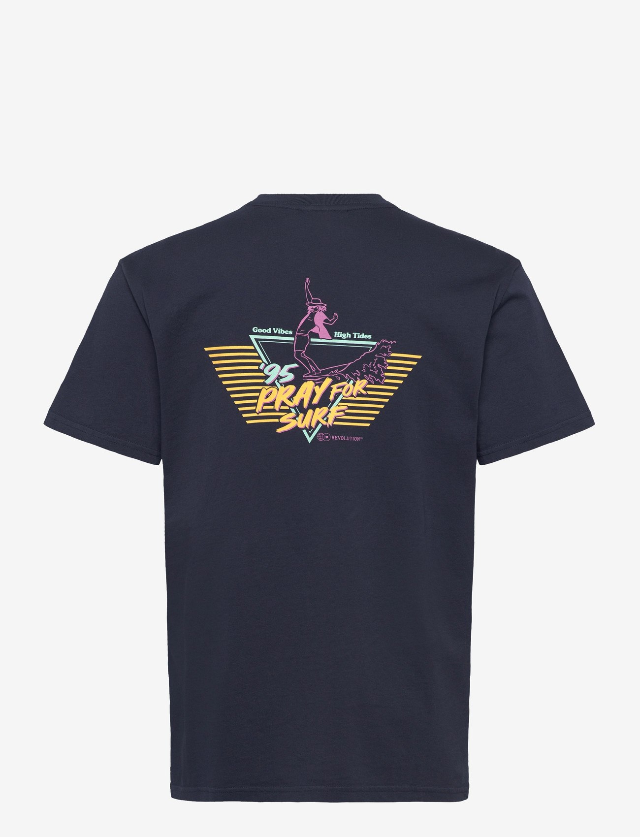 Revolution - Printed T-shirt - kortærmede t-shirts - navy - 2