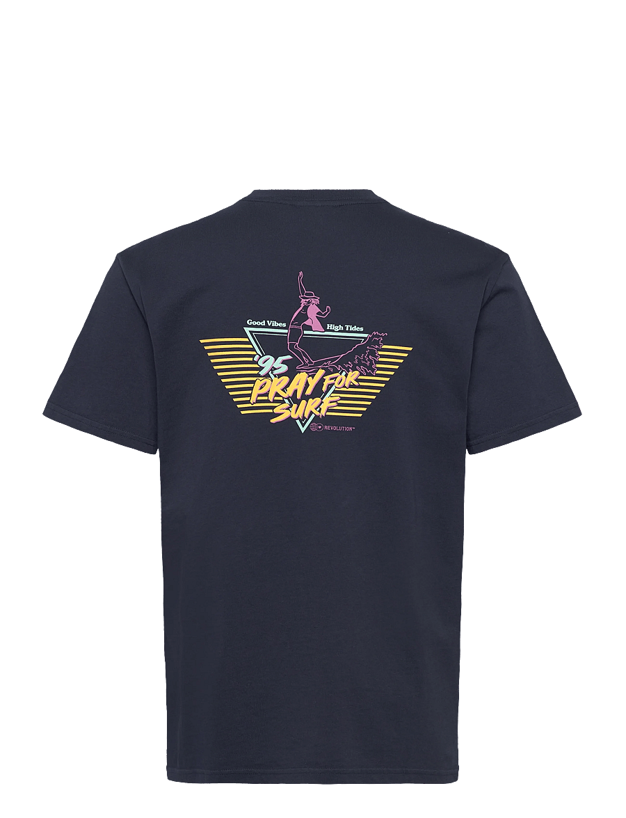 Revolution - Printed T-shirt - kurzärmelig - navy - 2