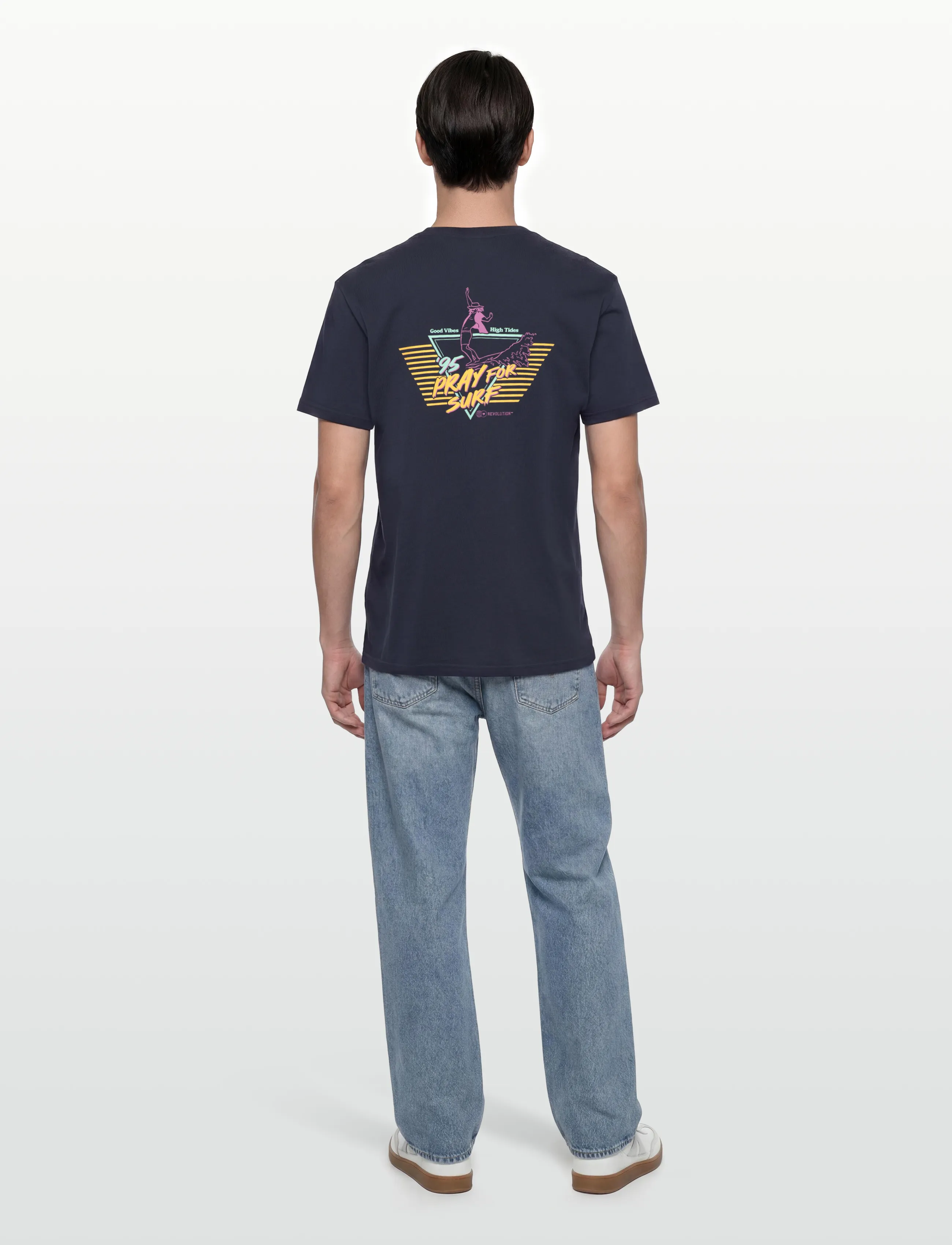Revolution Printed T-Shirt herr – bild 3