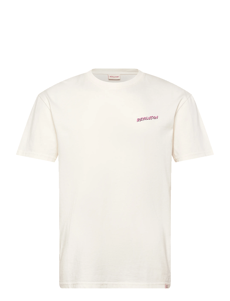 Revolution - Printed T-shirt - kortærmede t-shirts - offwhite - 1