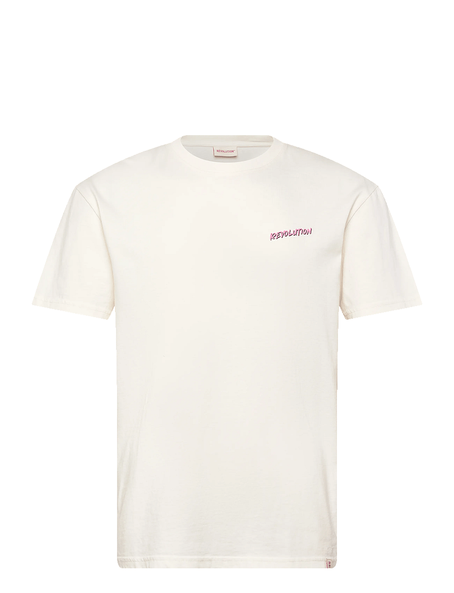 Revolution - Printed T-shirt - lühikeste varrukatega t-särgid - offwhite - 1