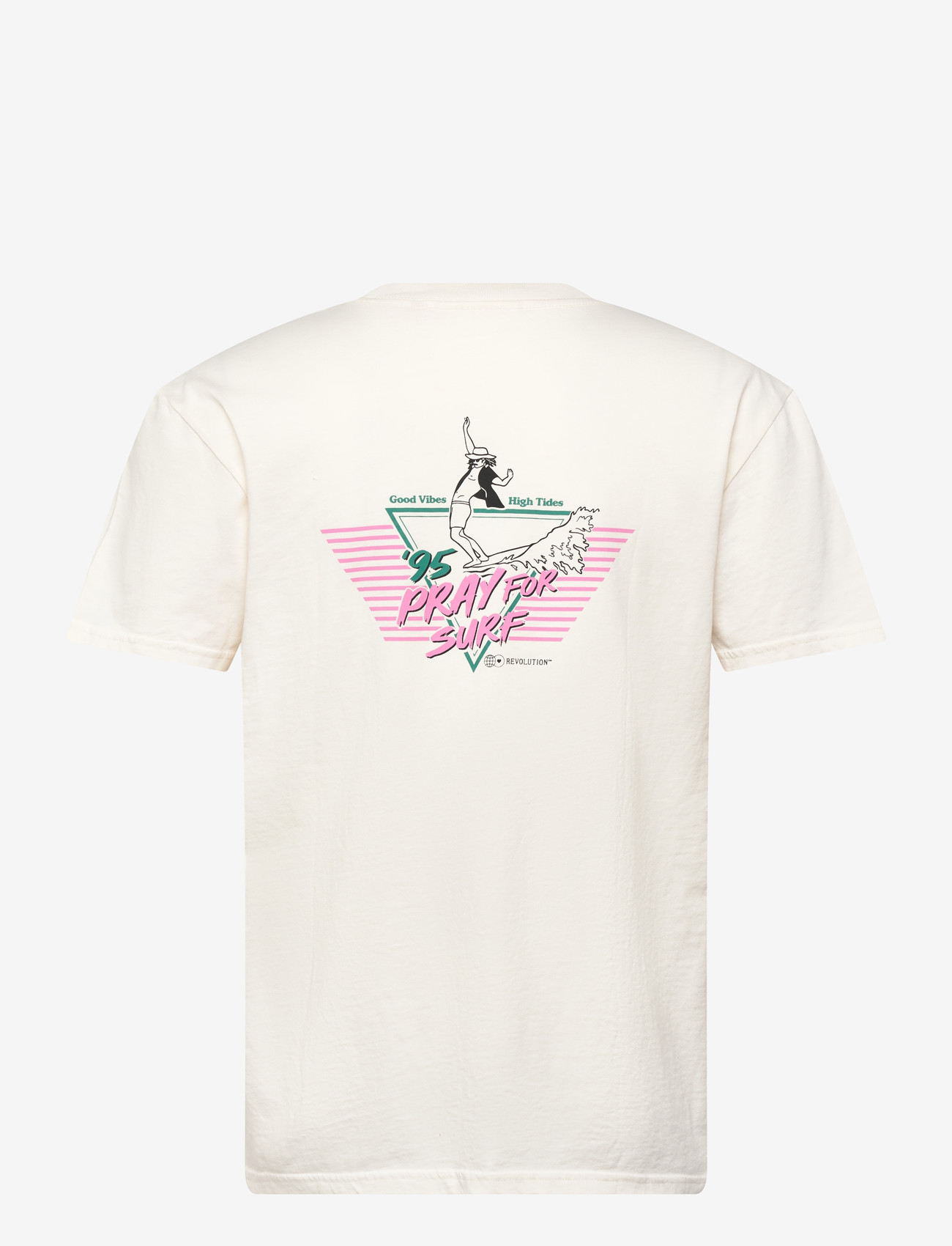 Revolution - Printed T-shirt - kortærmede t-shirts - offwhite - 2