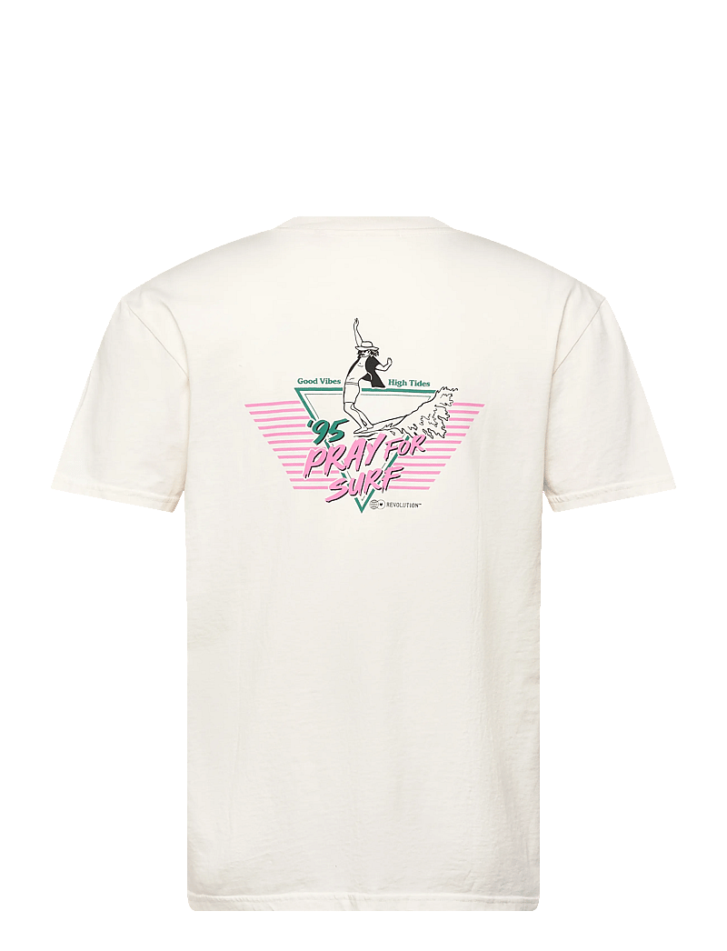 Revolution - Printed T-shirt - kortærmede t-shirts - offwhite - 2
