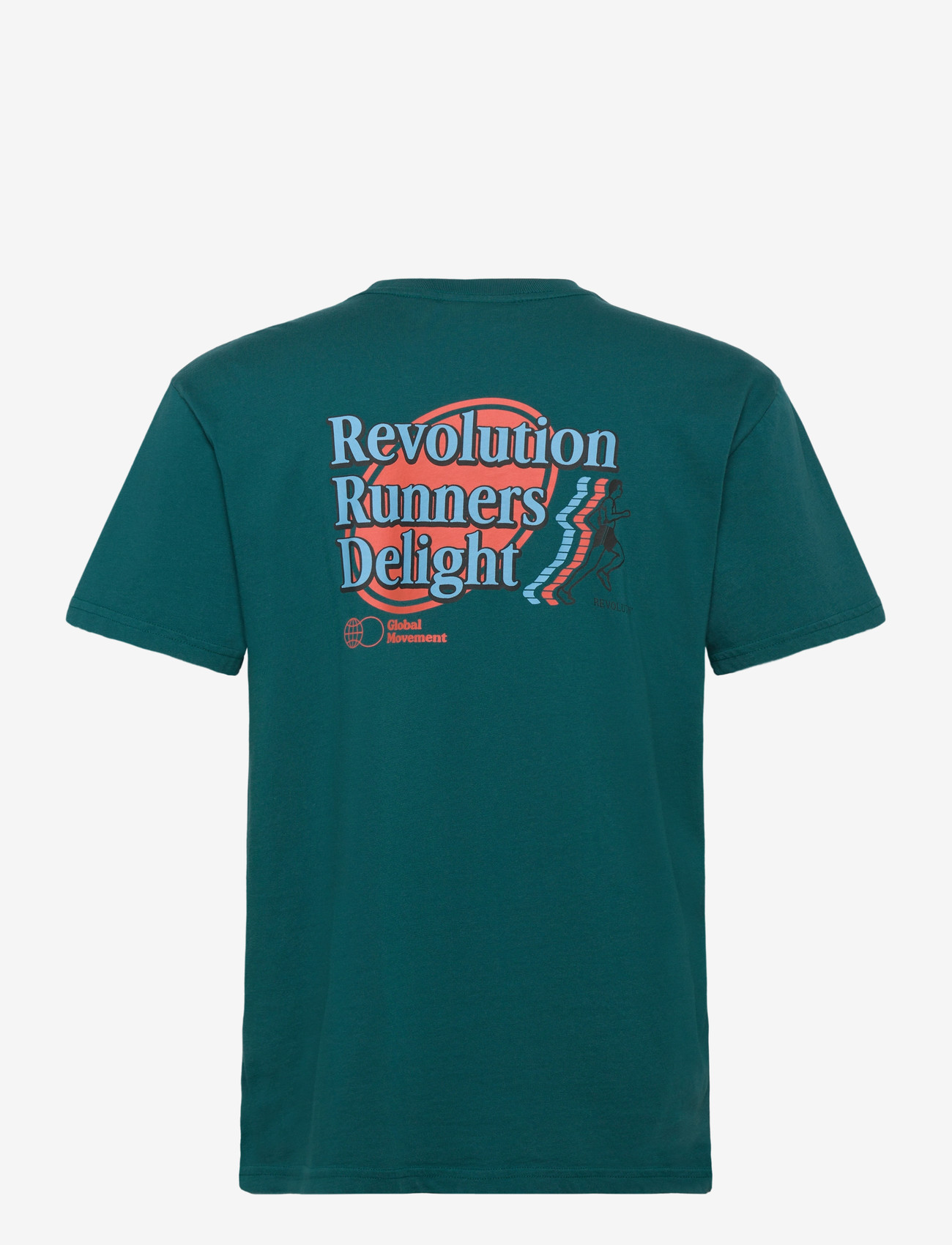 Revolution - Printed T-shirt - kortærmede t-shirts - darkpetrol - 1