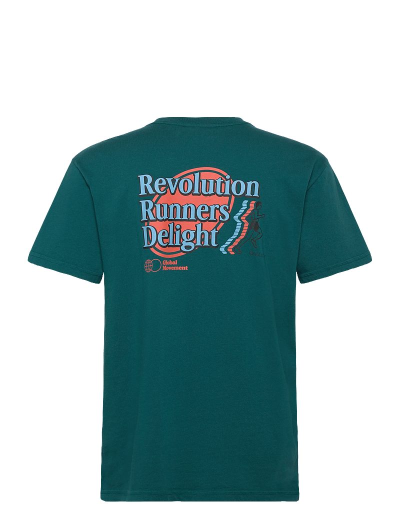 Revolution - Printed T-shirt - kortærmede t-shirts - darkpetrol - 1