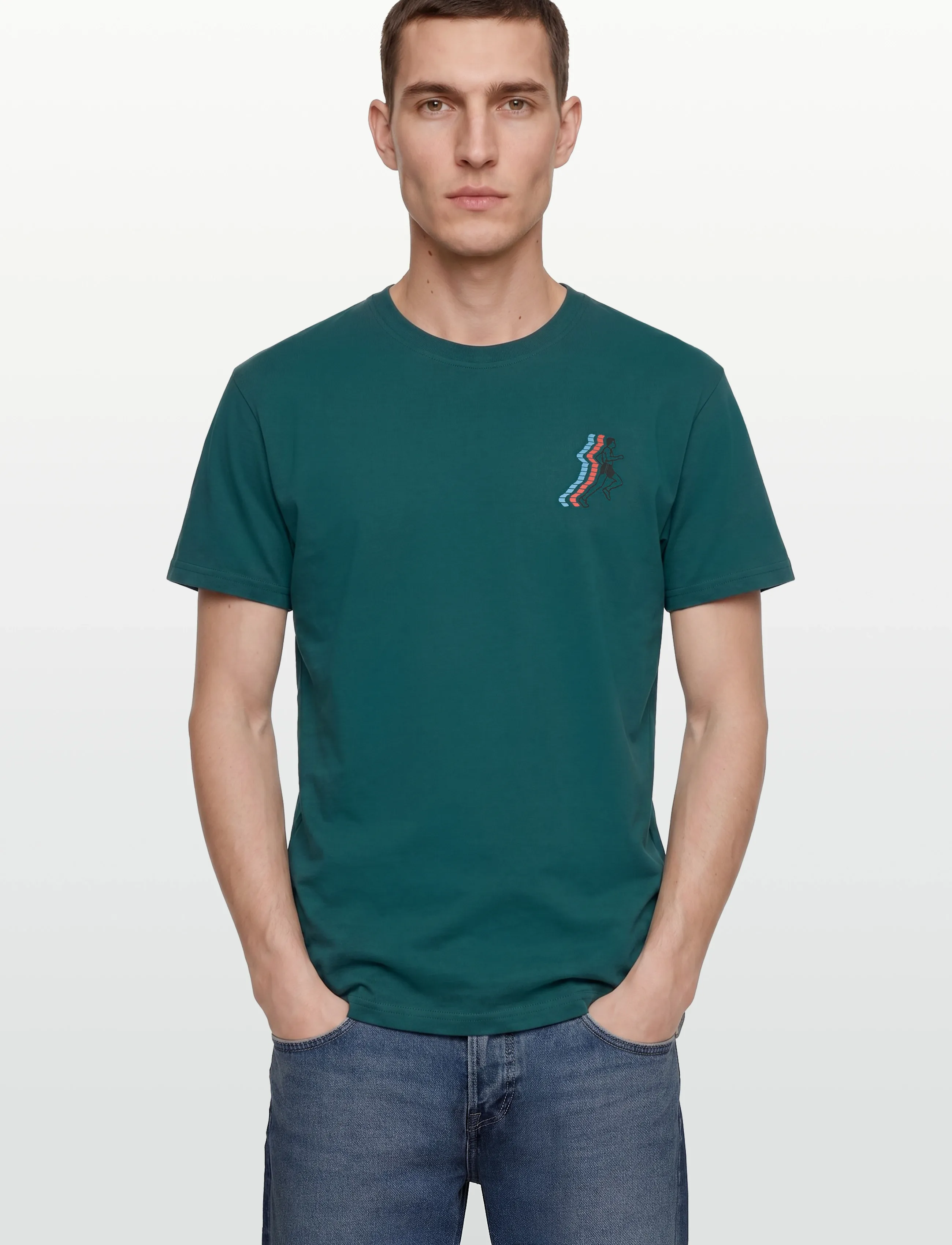 Revolution - Printed T-shirt - short-sleeved t-shirts - darkpetrol - 3