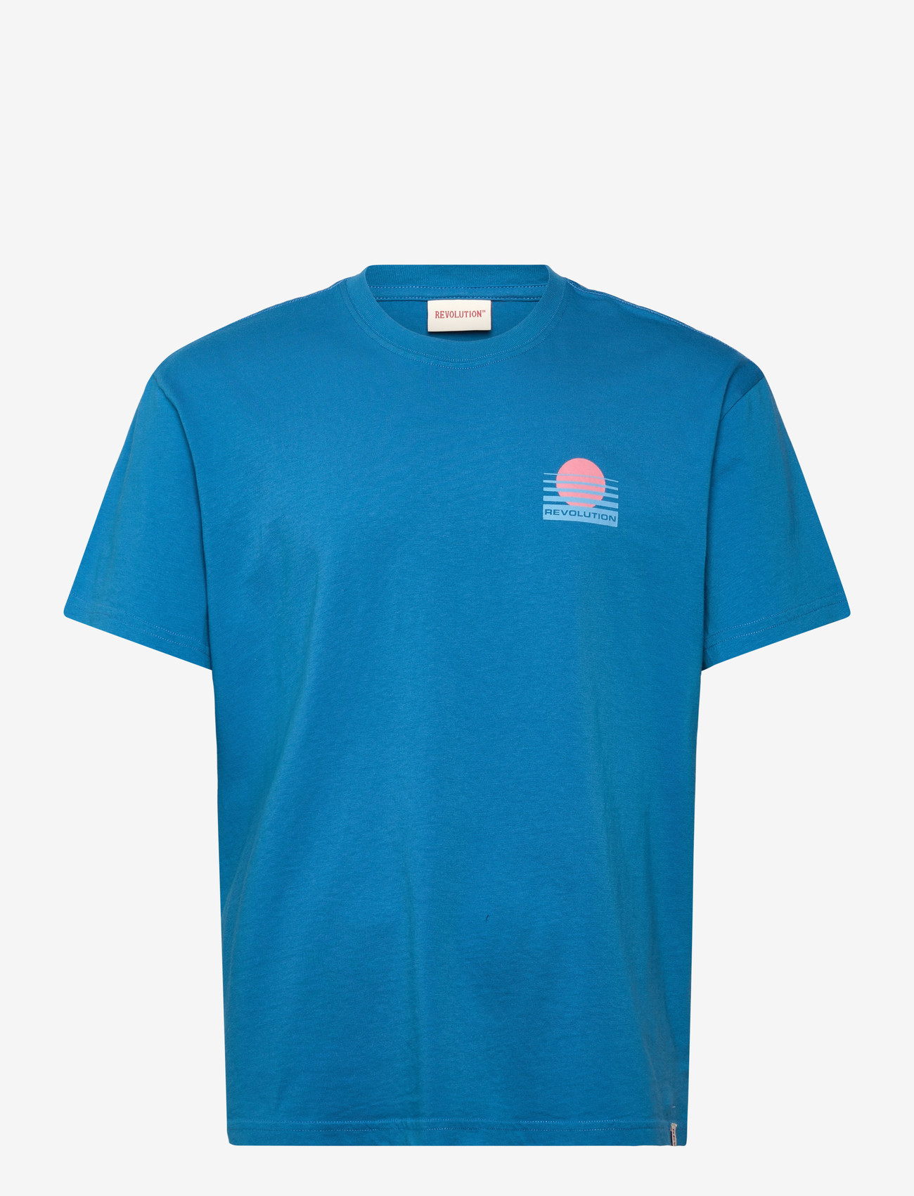 Revolution - Printed T-shirt - kortærmede t-shirts - blue - 1
