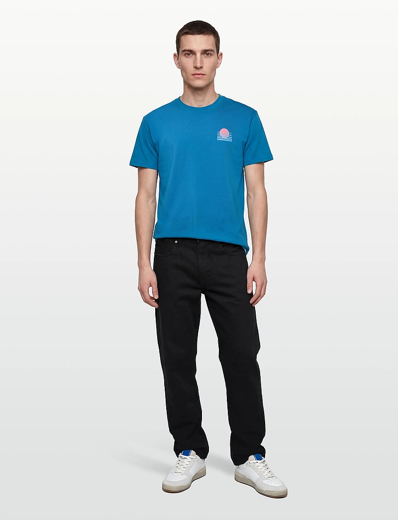 Revolution - Printed T-shirt - kortærmede t-shirts - blue - 0