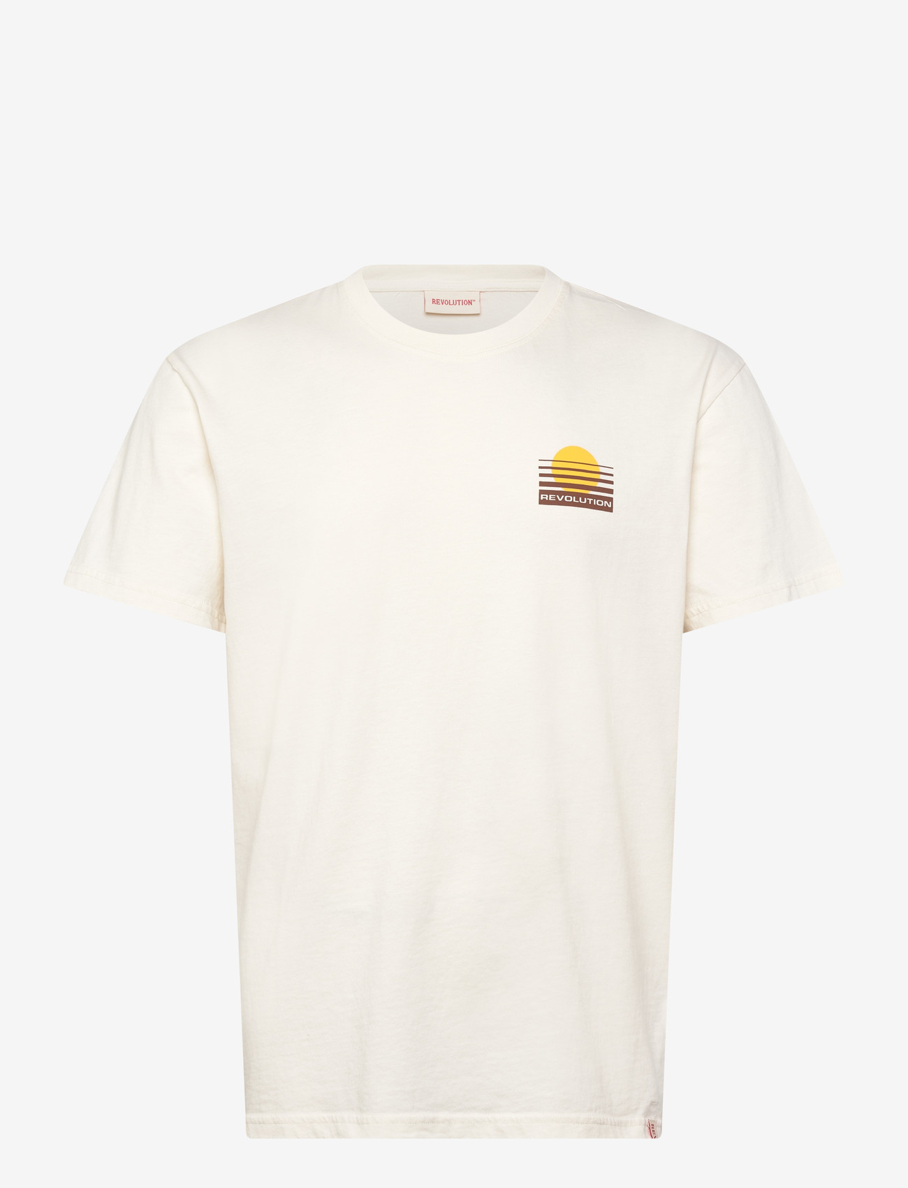 Revolution - Printed T-shirt - short-sleeved t-shirts - offwhite - 1