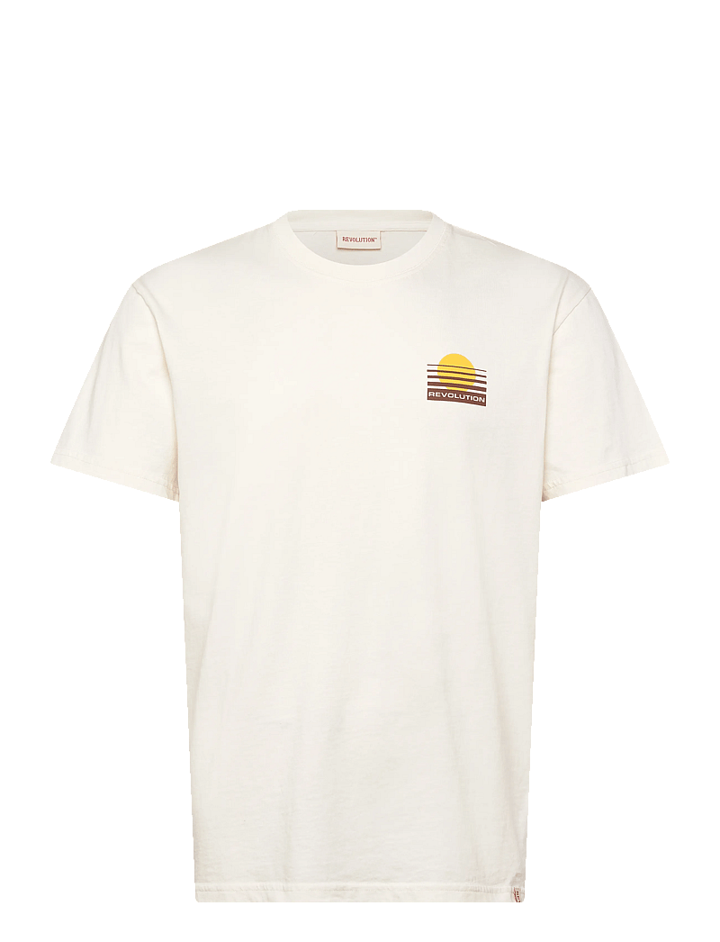 Revolution - Printed T-shirt - short-sleeved t-shirts - offwhite - 1