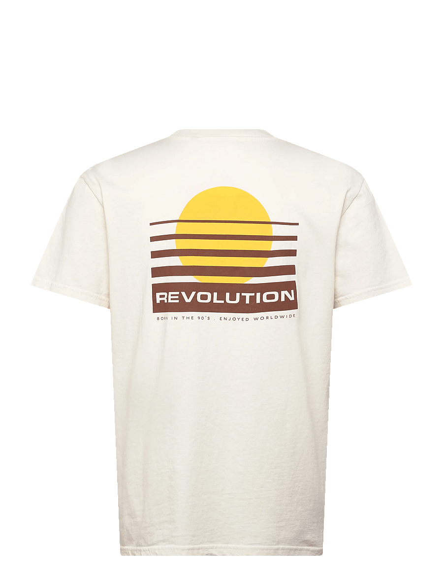 Revolution - Printed T-shirt - kortärmade t-shirts - offwhite - 2