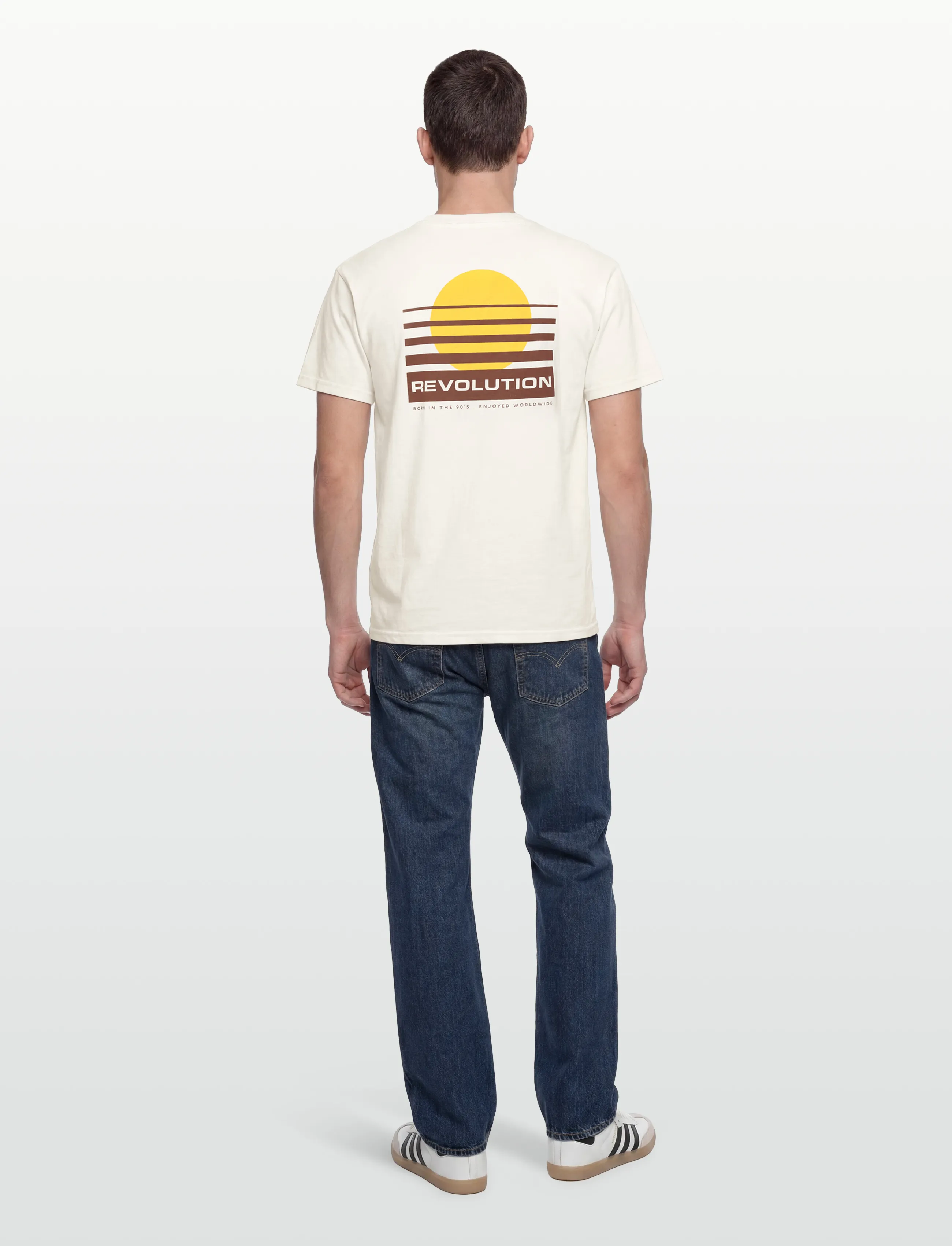 Revolution - Printed T-shirt - lowest prices - offwhite - 4