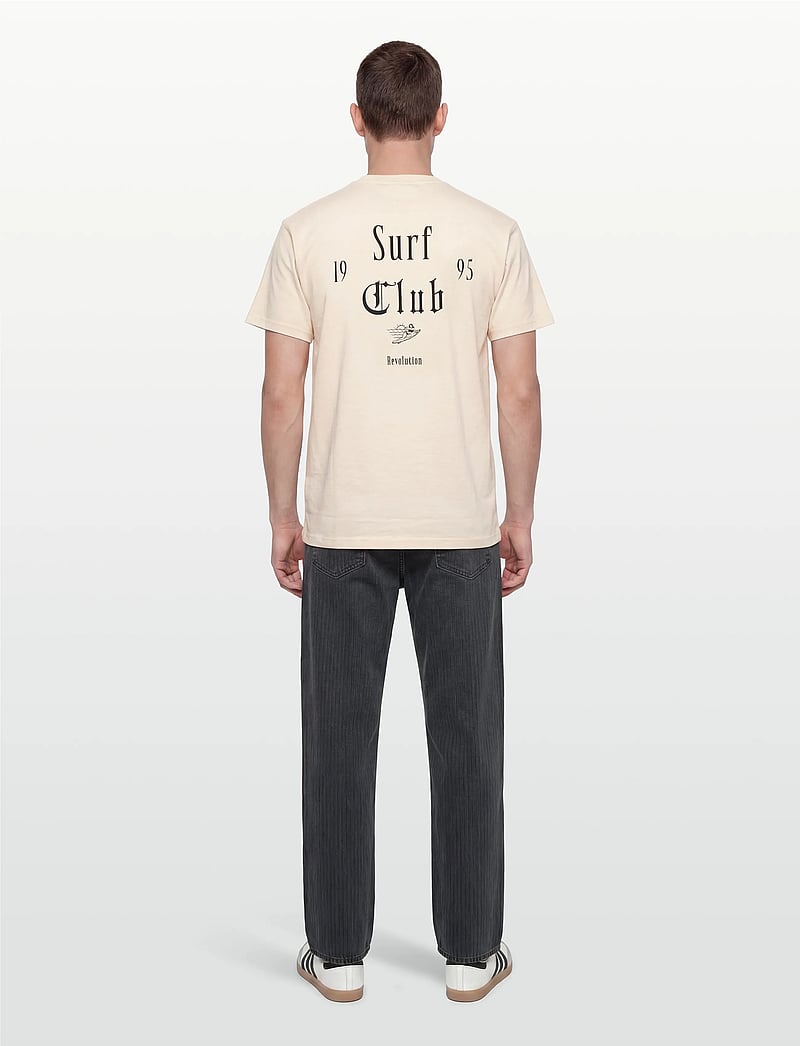 Revolution - Printed T-shirt - kortærmede t-shirts - offwhite - 4