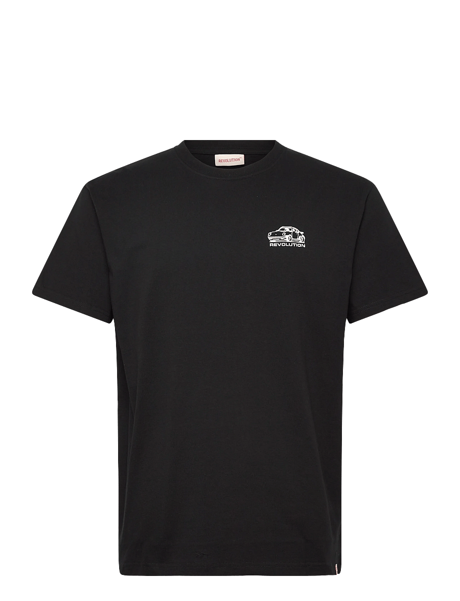 Revolution - Printed T-shirt - lühikeste varrukatega t-särgid - black - 1