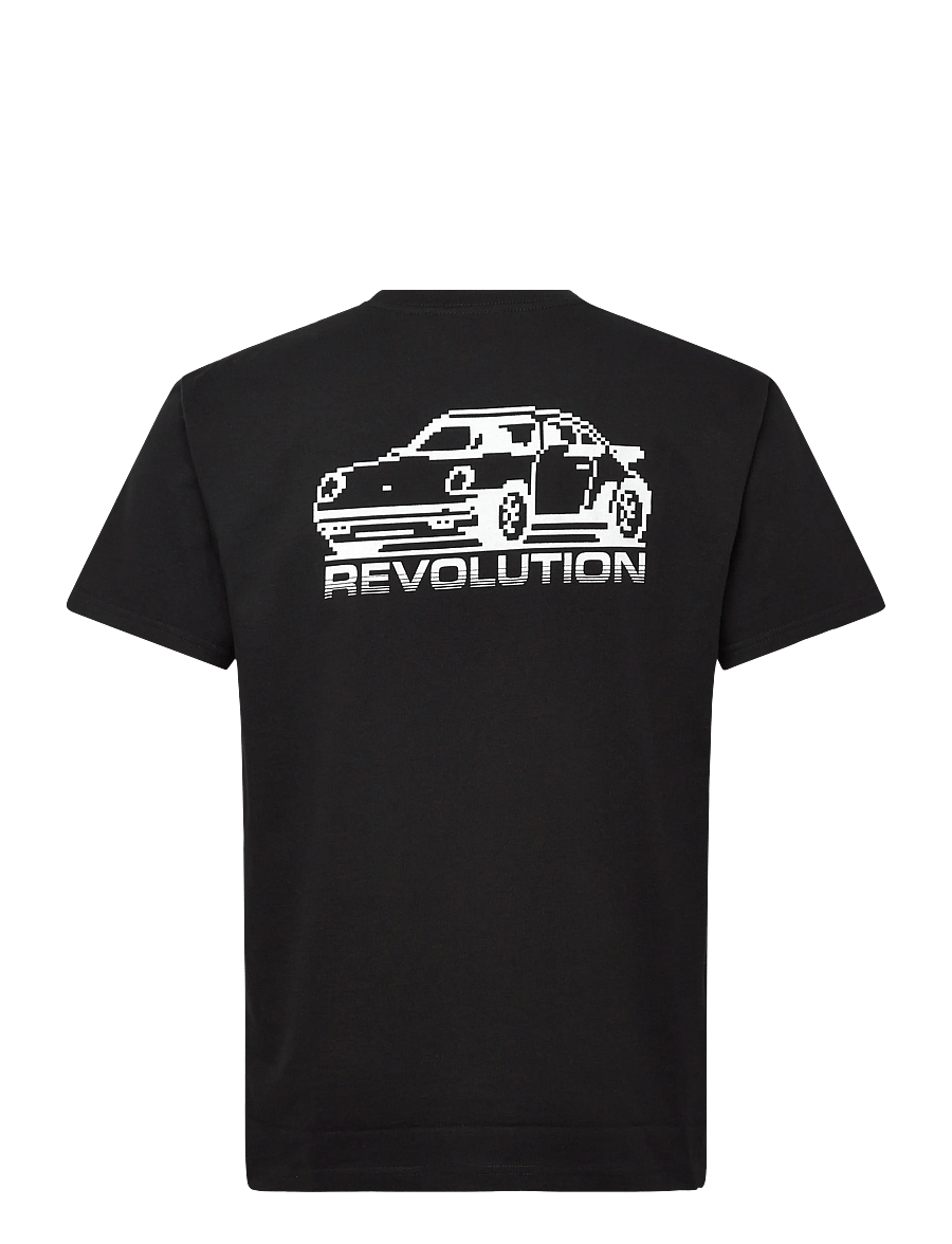 Revolution - Printed T-shirt - lühikeste varrukatega t-särgid - black - 2