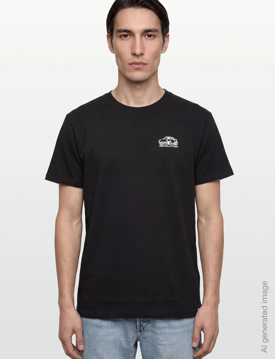 Revolution - Printed T-shirt - lühikeste varrukatega t-särgid - black - 3