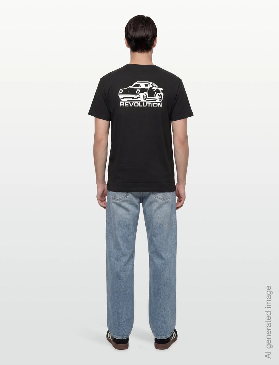 Revolution - Printed T-shirt - lühikeste varrukatega t-särgid - black - 4