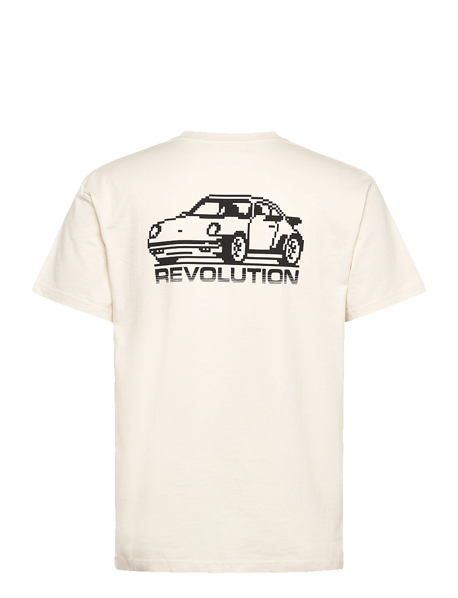 Revolution - Printed T-shirt - kortärmade t-shirts - offwhite - 2