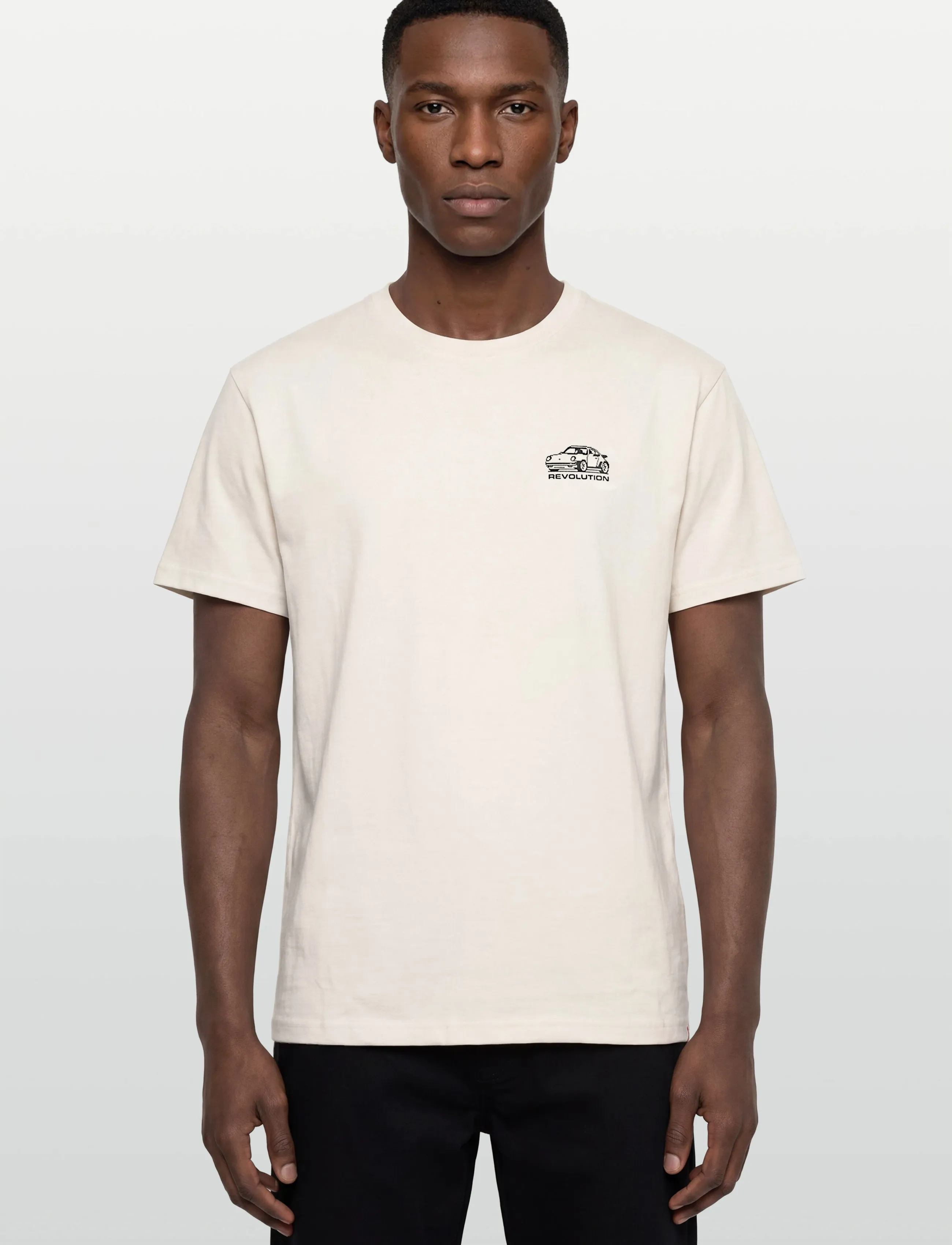 Revolution - Printed T-shirt - t-shirts - offwhite - 3