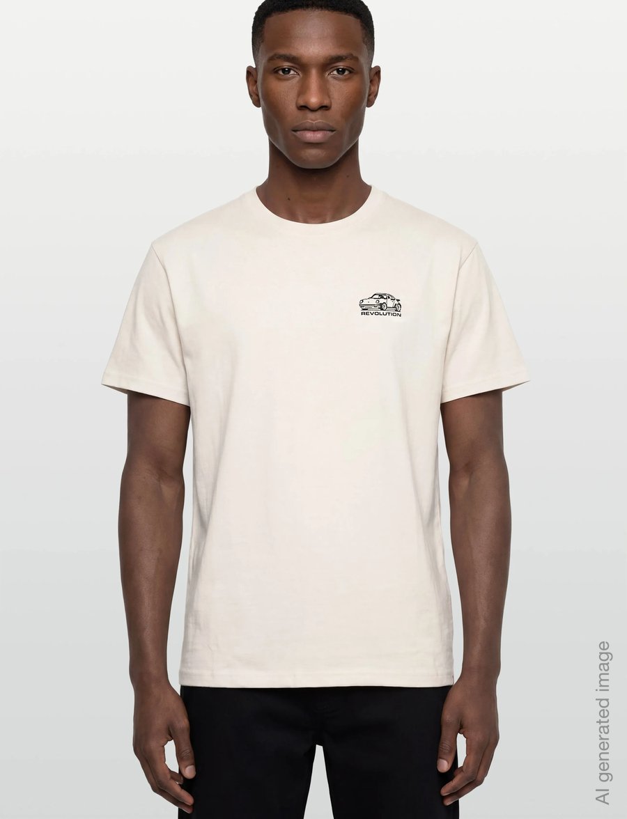 Revolution - Printed T-shirt - kortärmade t-shirts - offwhite - 3