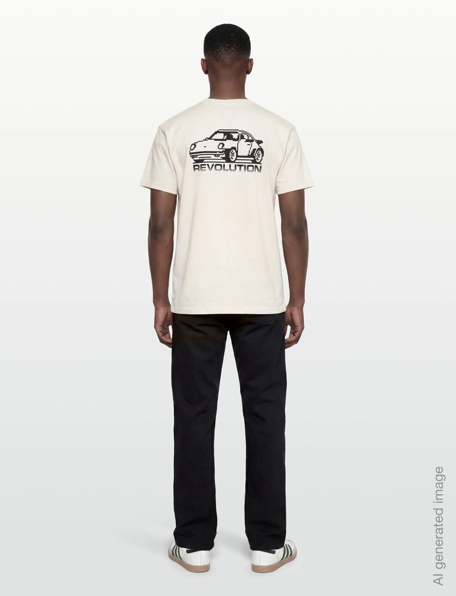 Revolution - Printed T-shirt - kortärmade t-shirts - offwhite - 4
