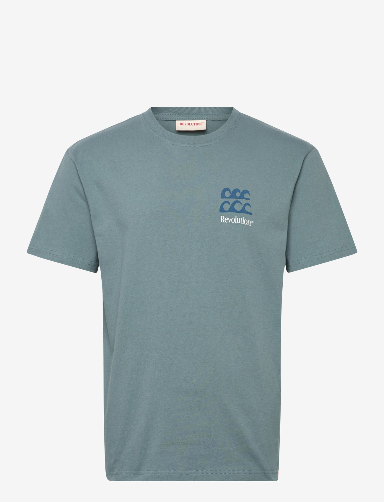 Revolution - Printed T-shirt - kurzärmelig - blue - 0
