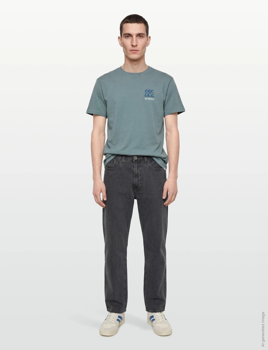 Revolution - Printed T-shirt - lyhythihaiset - blue - 0