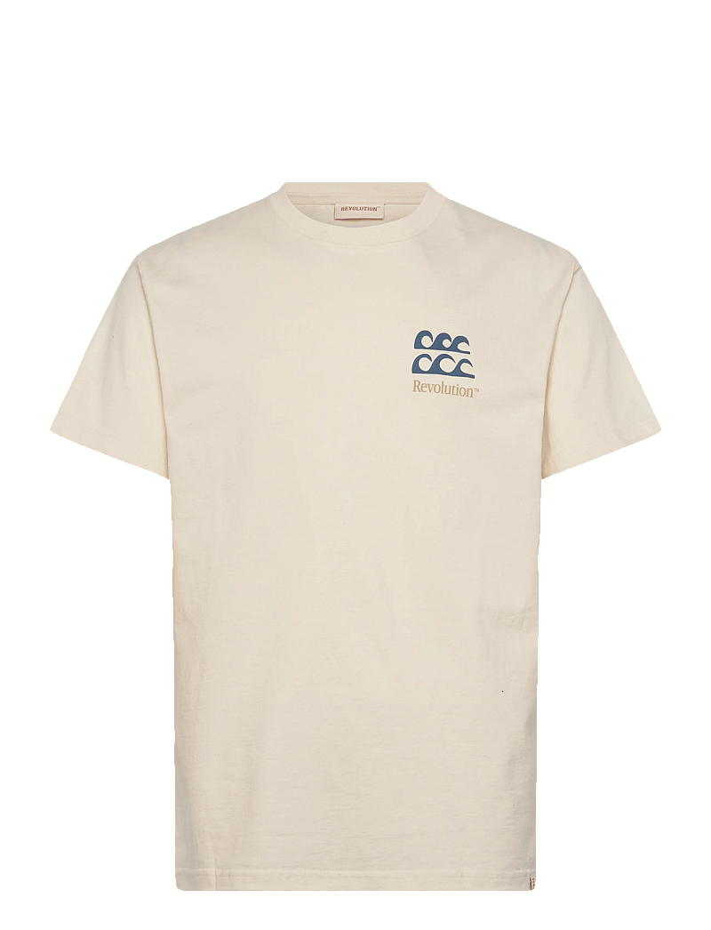 Revolution - Printed T-shirt - kortærmede t-shirts - offwhite - 1