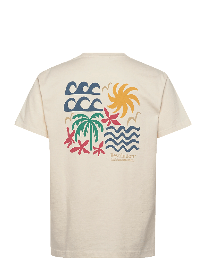 Revolution - Printed T-shirt - kortærmede t-shirts - offwhite - 2