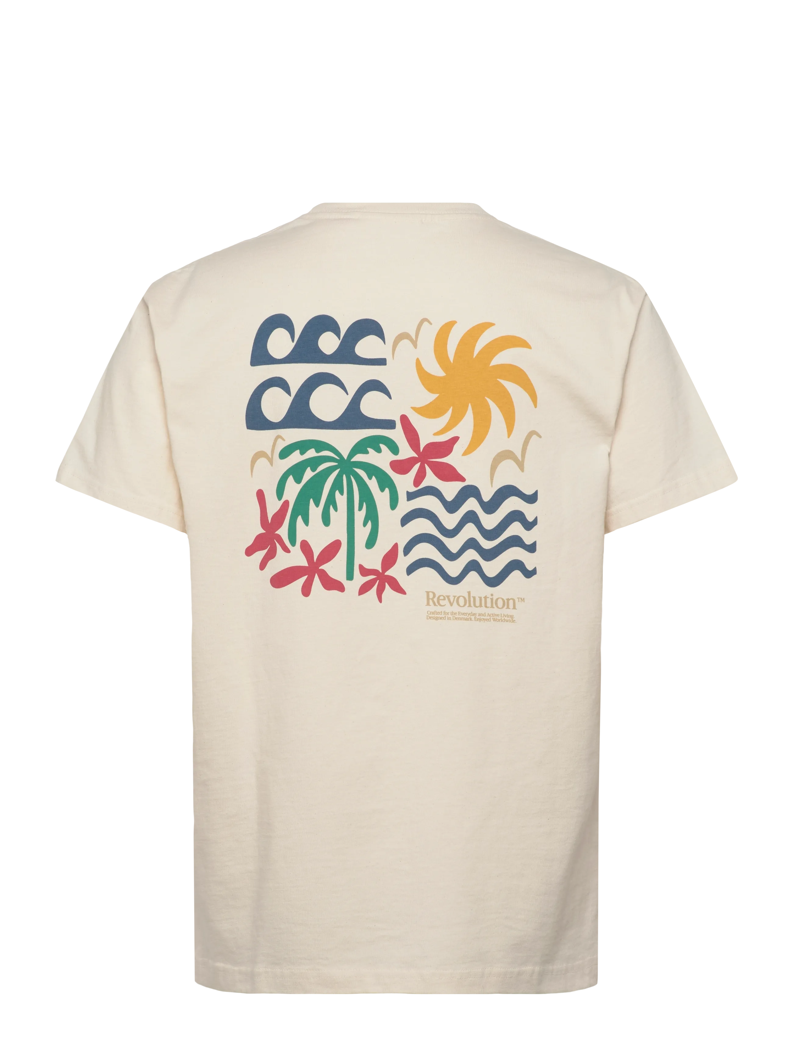 Revolution - Printed T-shirt - t-shirts - offwhite - 2