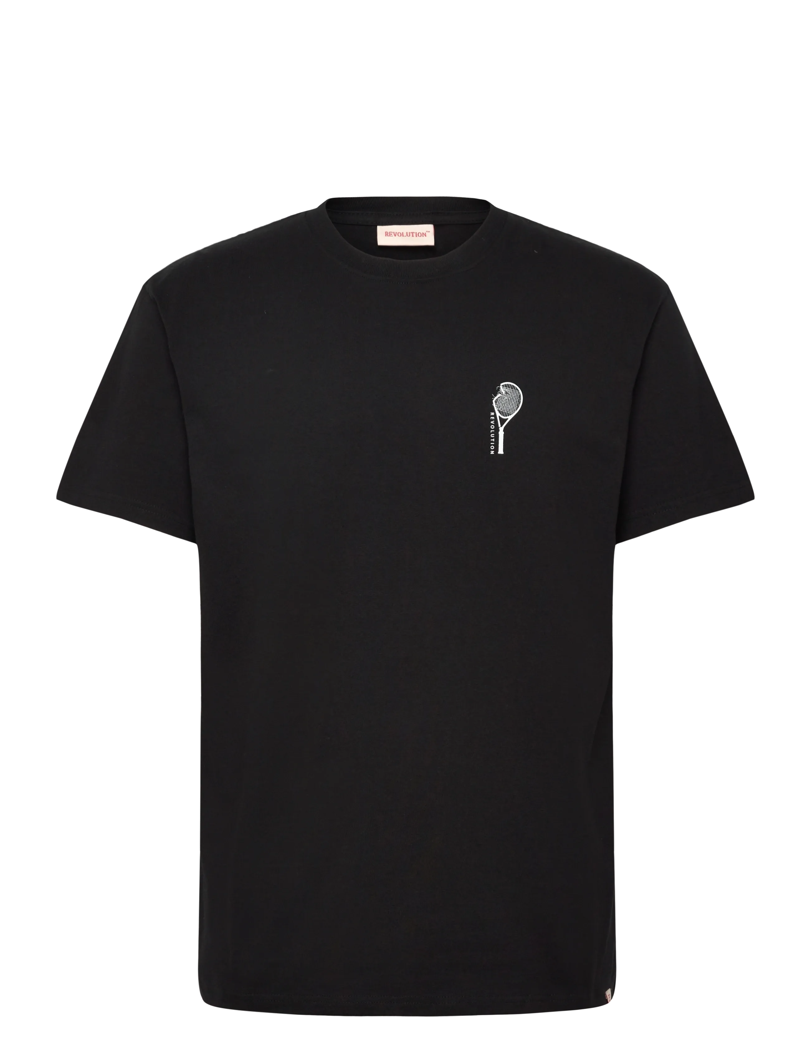 Revolution Printed T-shirt - T-skjorter - BLACK / black