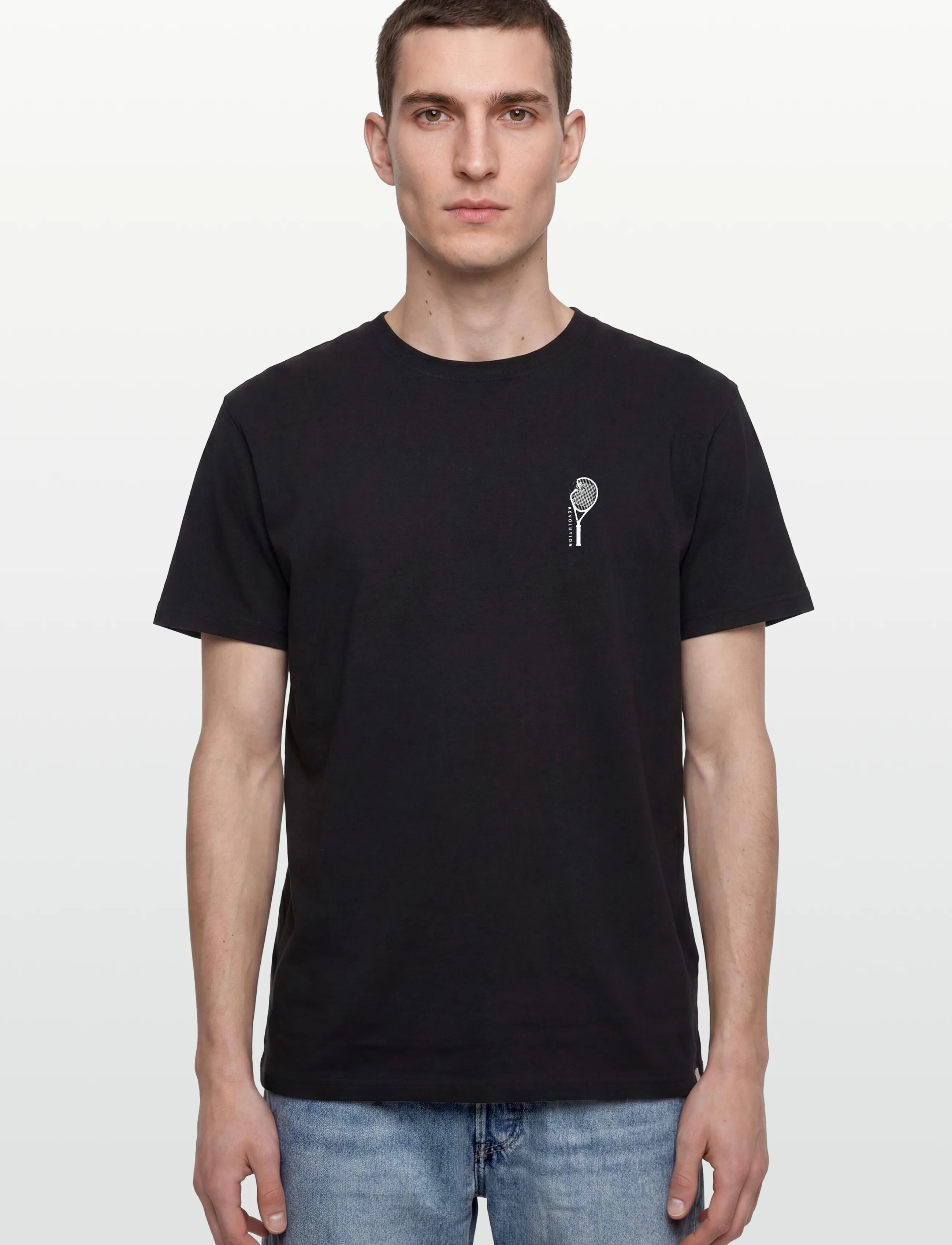 Revolution - Printed T-shirt - kortærmede t-shirts - black - 3