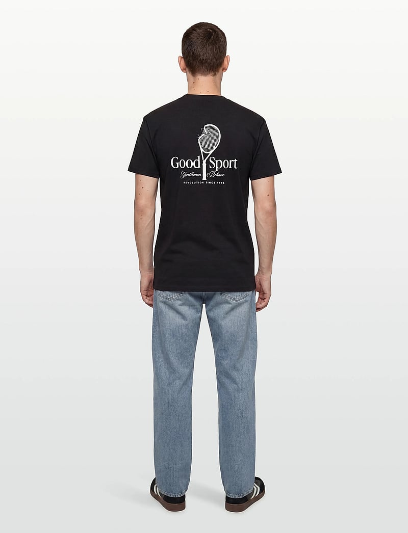 Revolution - Printed T-shirt - kortærmede t-shirts - black - 4