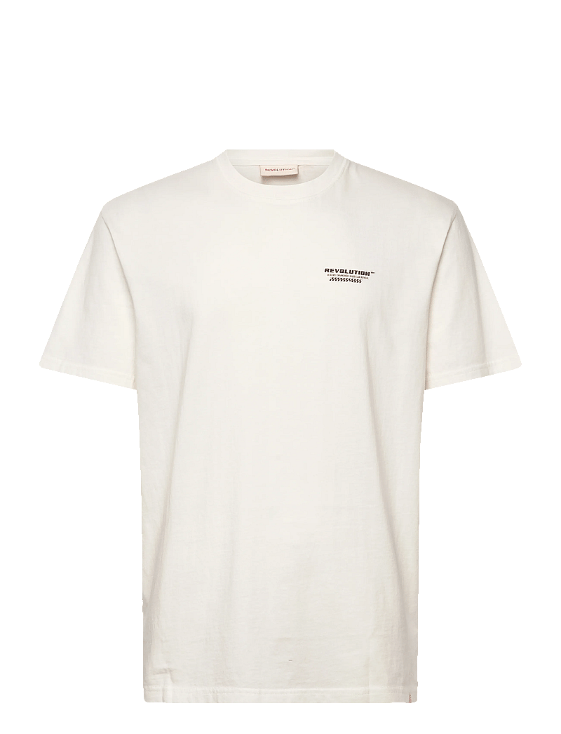Revolution - Printed T-shirt - short-sleeved t-shirts - offwhite - 0