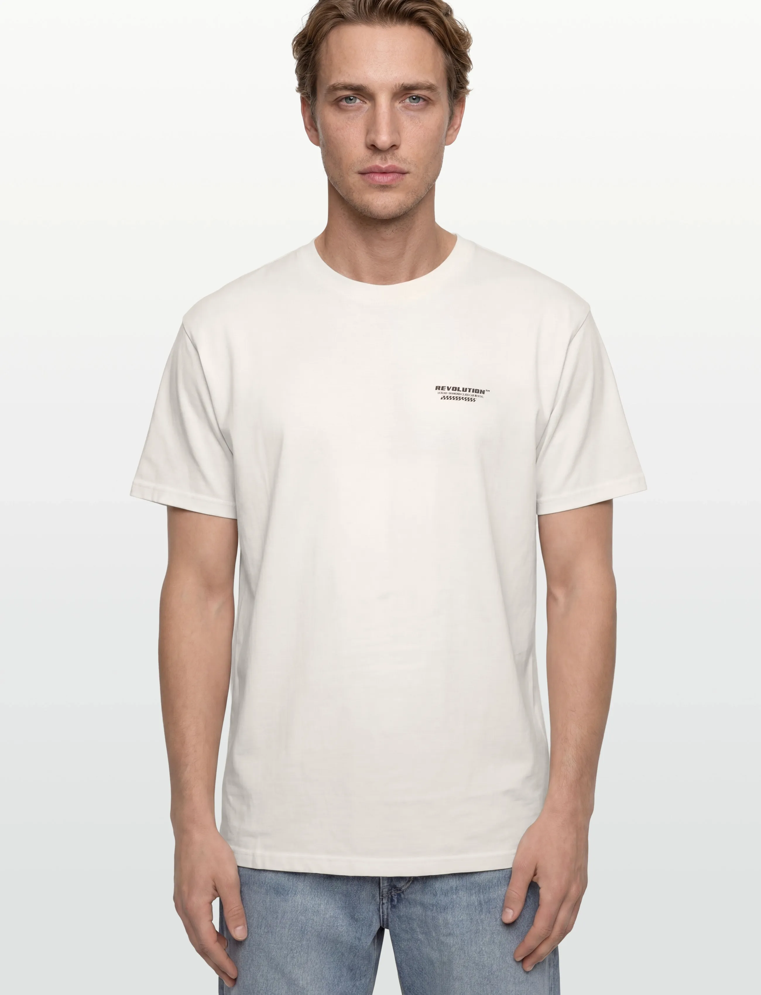 Revolution - Printed T-shirt - lowest prices - offwhite - 3