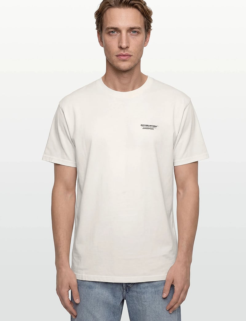Revolution - Printed T-shirt - kurzärmelig - offwhite - 3