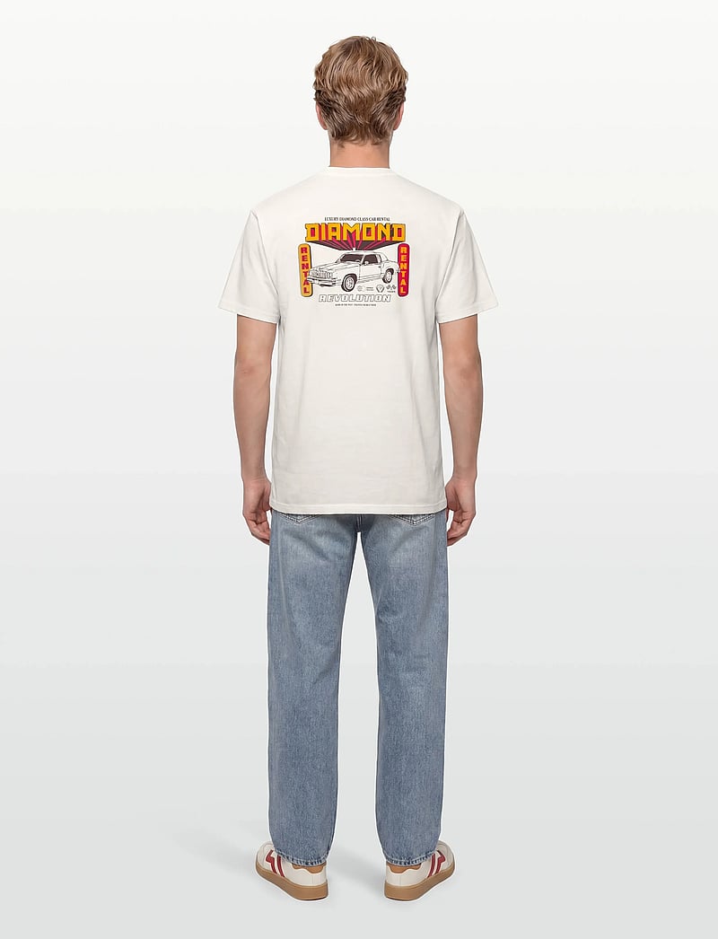 Revolution - Printed T-shirt - kurzärmelig - offwhite - 4