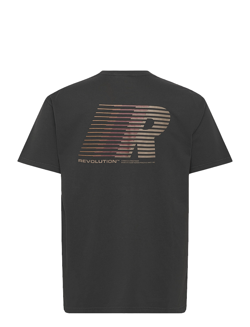 Revolution - Printed T-shirt - kortærmede t-shirts - black - 2