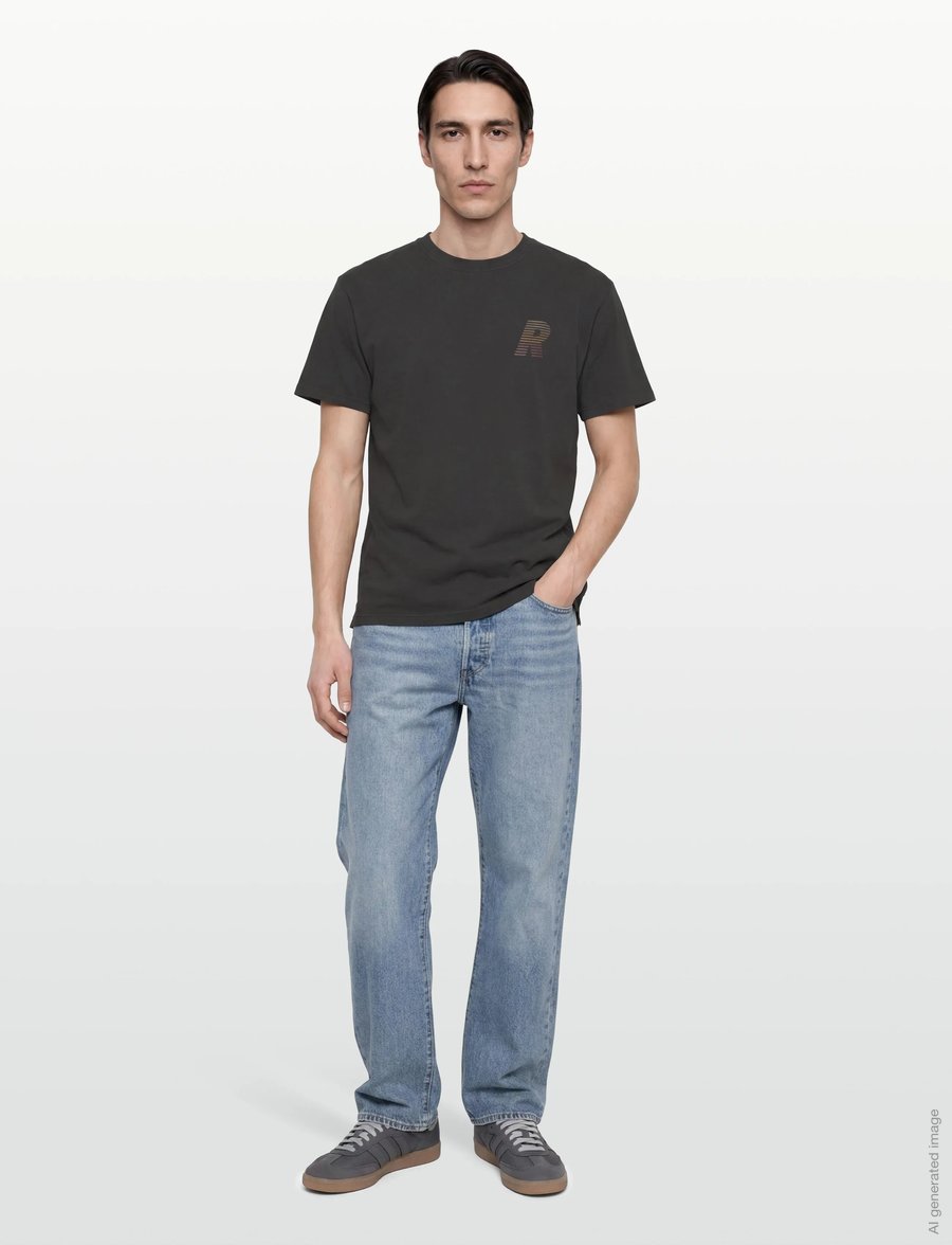 Revolution - Printed T-shirt - kurzärmelig - black - 0