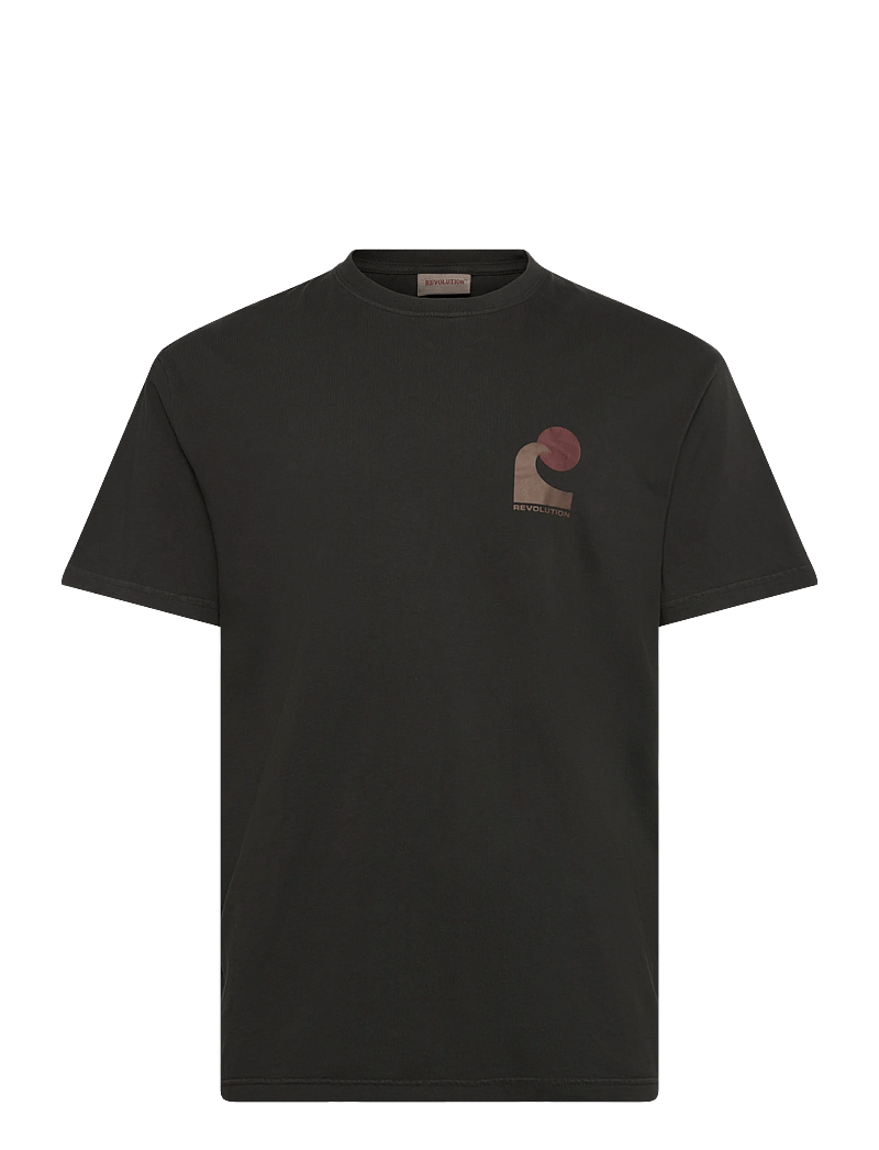 Revolution - Printed T-shirt - kurzärmelig - black - 1