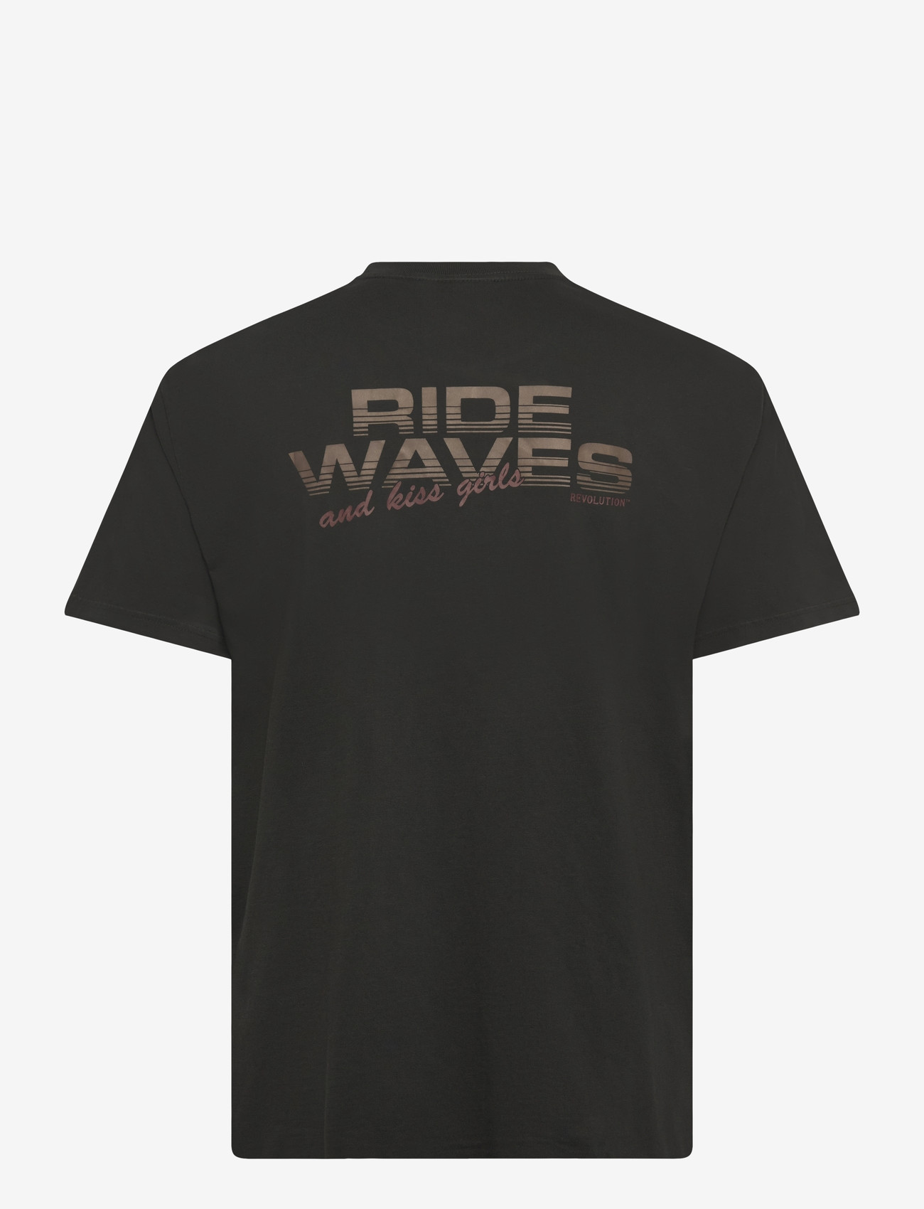 Revolution - Printed T-shirt - kurzärmelig - black - 2