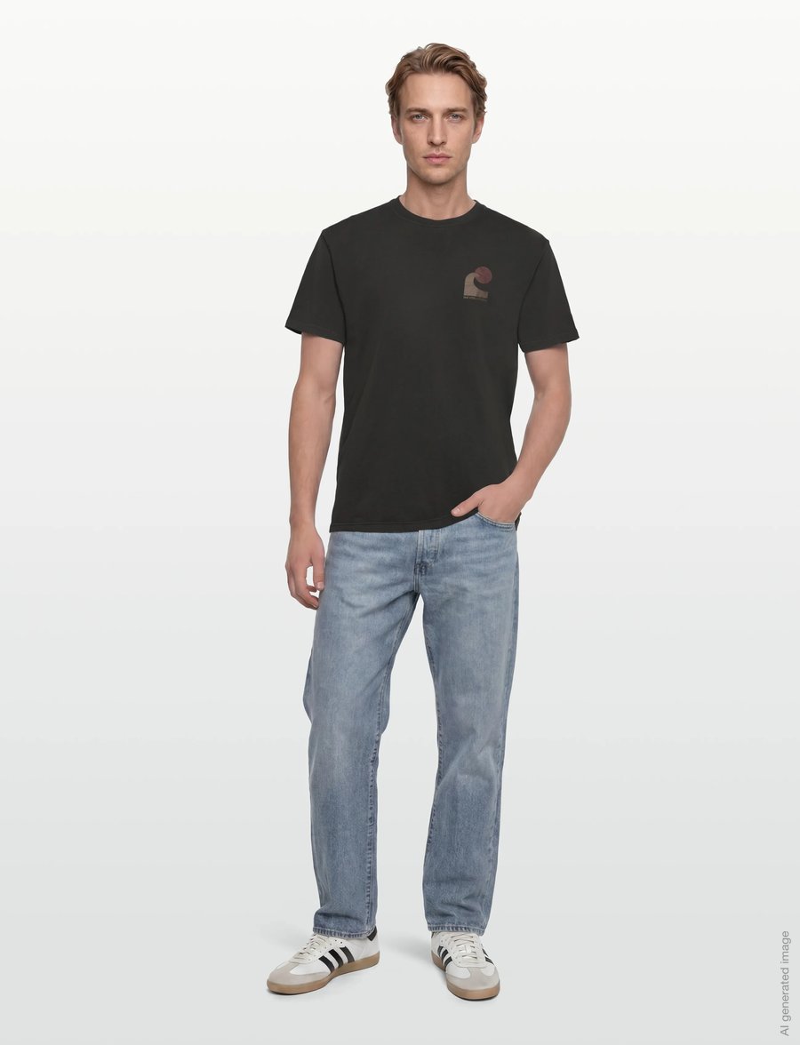 Revolution - Printed T-shirt - kortärmade t-shirts - black - 0