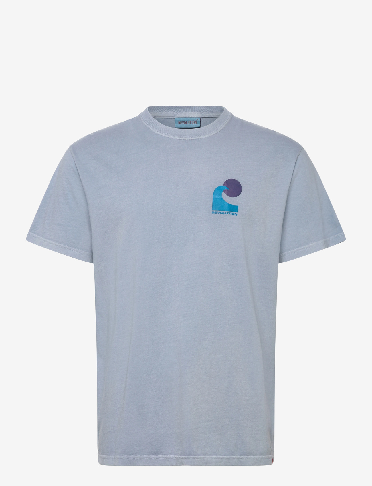 Revolution - Printed T-shirt - marškinėliai trumpomis rankovėmis - lightblue - 0