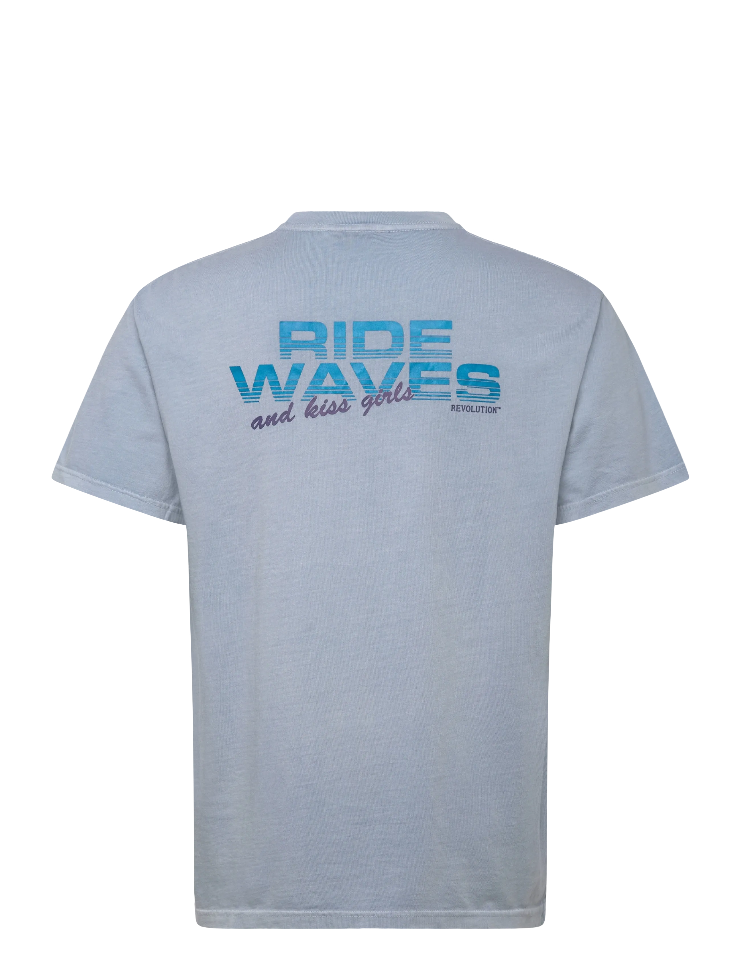 Revolution - Printed T-shirt - t-shirts - lightblue - 2