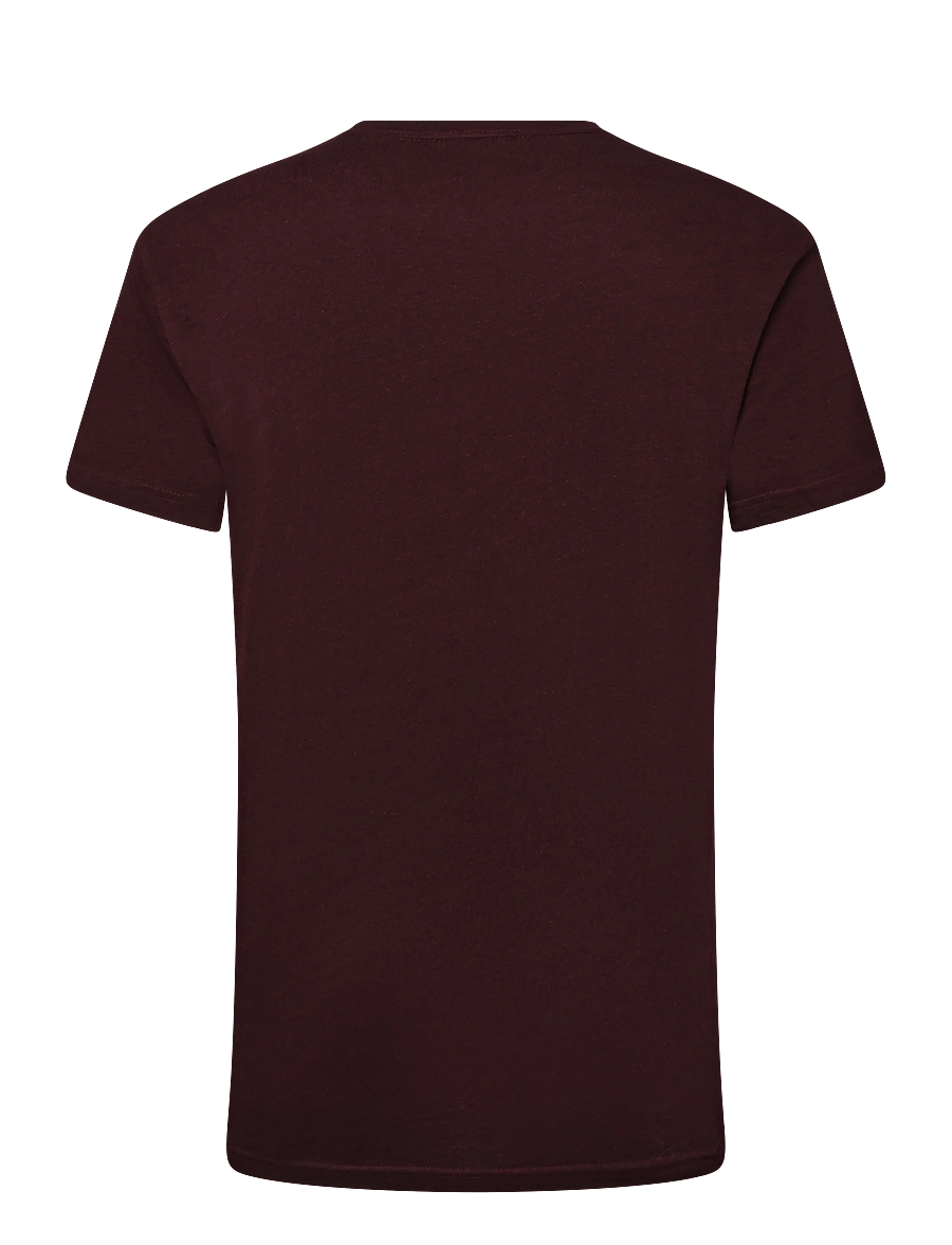 Revolution - Application T-Shirt - lühikeste varrukatega t-särgid - burgundy - 1