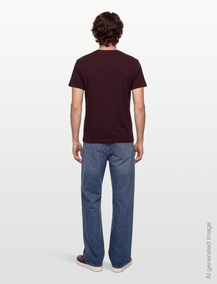 Revolution - Application T-Shirt - kurzärmelige t-shirts - burgundy - 4