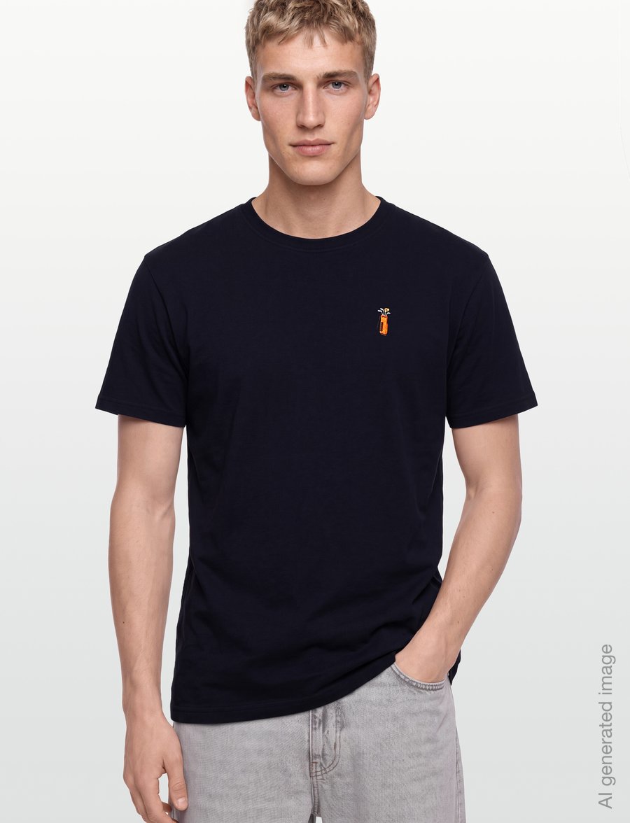 Revolution - Application T-Shirt - lühikeste varrukatega t-särgid - navy-melange - 3